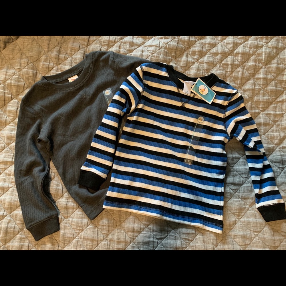 Lot of 2 Circo 5T Long Sleeve Shirts